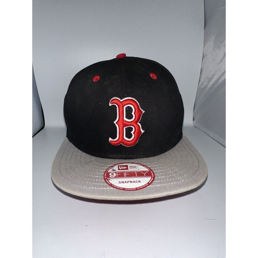 New Era Personalized -9Fifty‎  MLB Boston Red Sox Snapback Baseball Cap -2-W SU